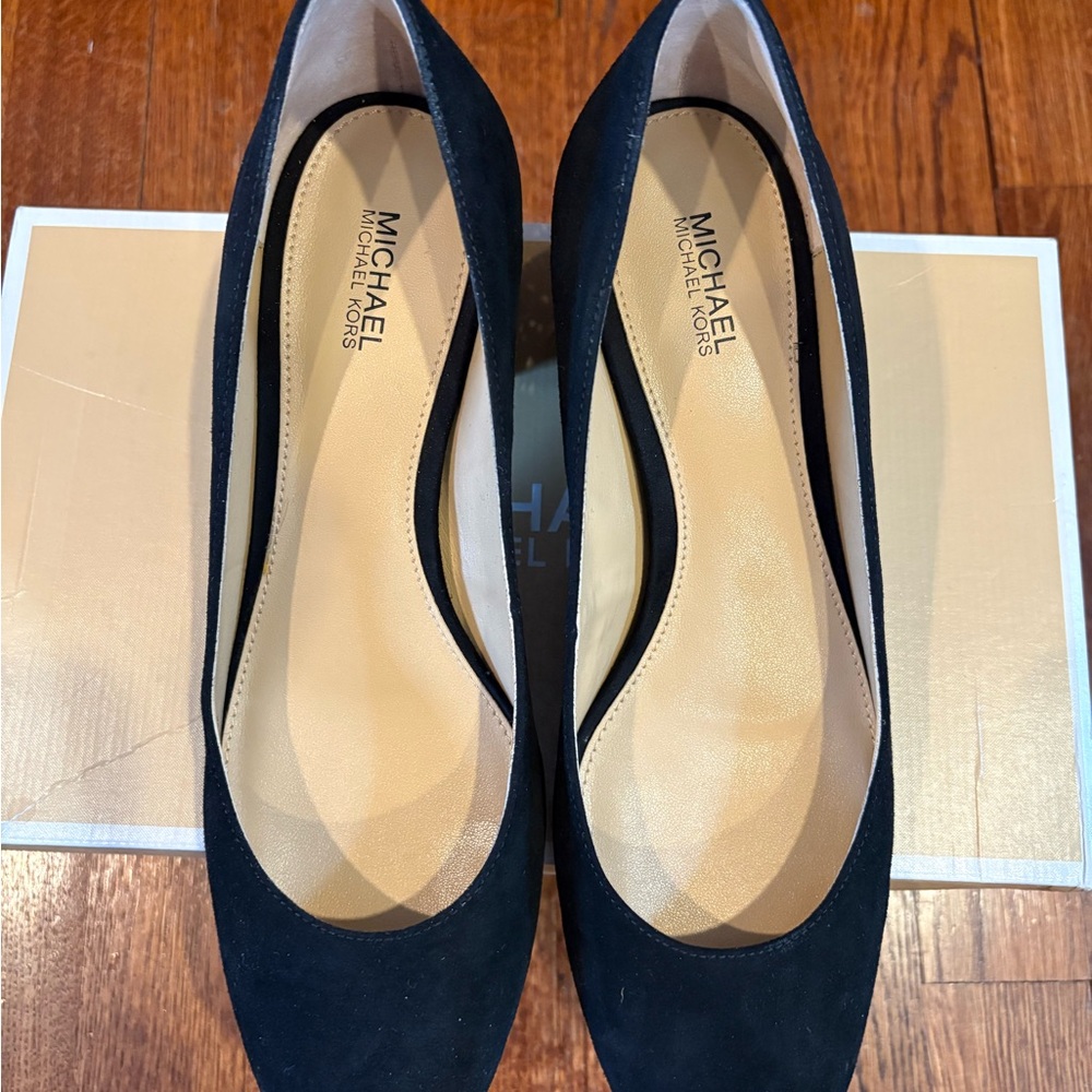 Michael Kors Black Suede Women's Shoes